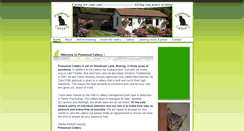 Desktop Screenshot of pinewood-cattery.co.uk